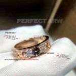 Perfect Replica Best Cartier Love Rings - Rose Gold Full Diamond